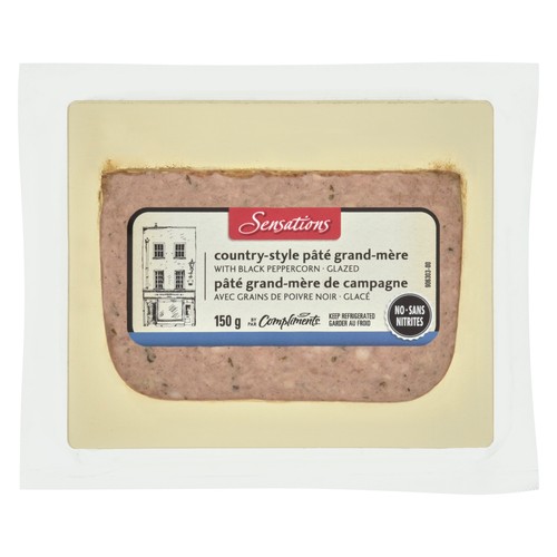 Sensations Glazed Grand-Mere Pate With Peppercorn 150g
