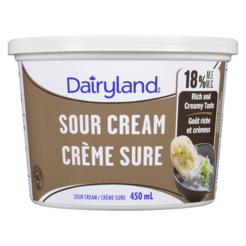 Dairyland 18% Sour Cream 450 ml