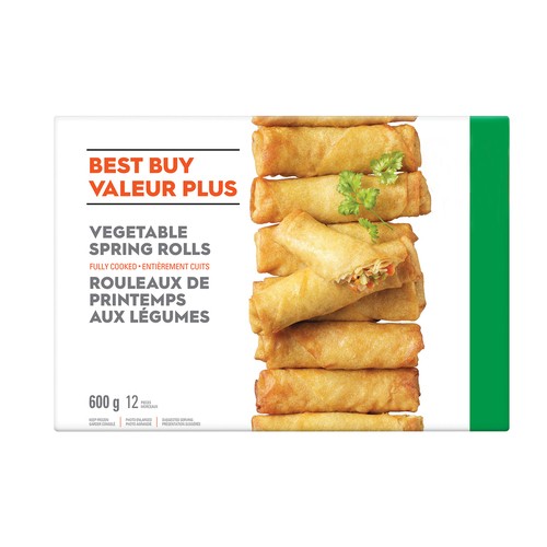 Best Buy Frozen Spring Rolls Vegetable 600 g