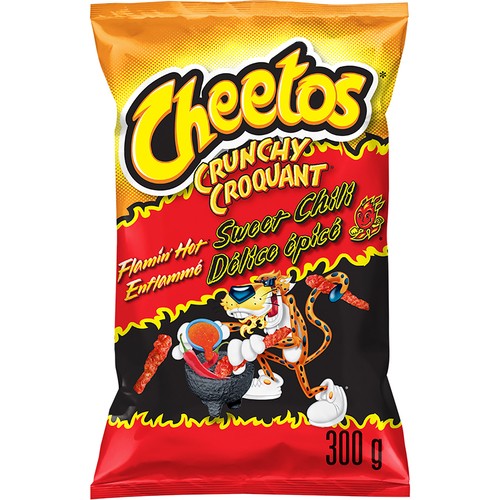 Cheetos Snacks Flamin’ Hot Sweet Chili 300 g