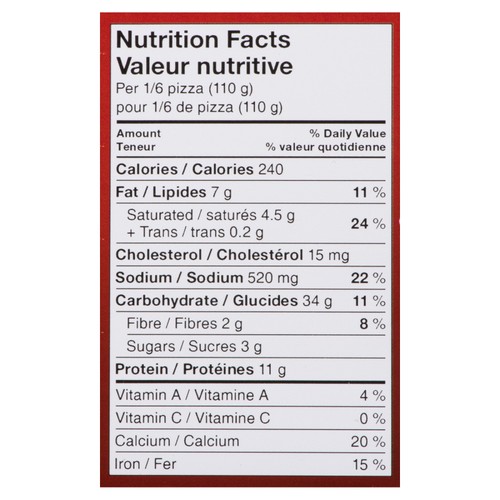 Dr. Oetker Giuseppe Pizzeria Frozen Rising Crust Pizza 4 Cheese 660 g