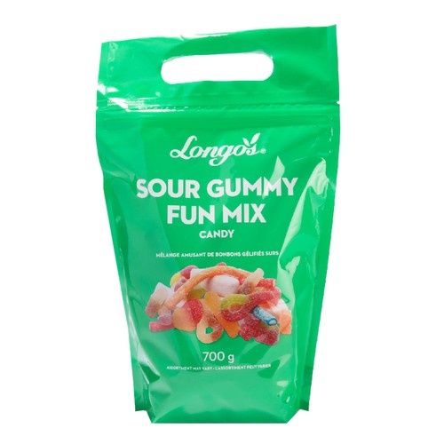 Longo's Candy Sour Gummy Fun Mix 700 g