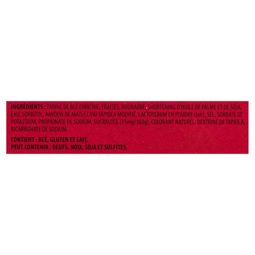 Apple Valley Foods No Sugar Added Rhubarb Strawberry Pie 620 g