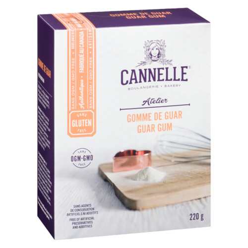 Gomme de guar  Sans gluten – Boulangerie Cannelle