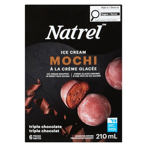 Natrel Ice Cream Mochi Triple Chocolate 210 ml