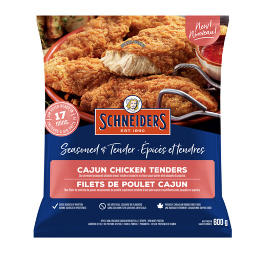 Schneiders Frozen Chicken Tenders Cajun 600 g