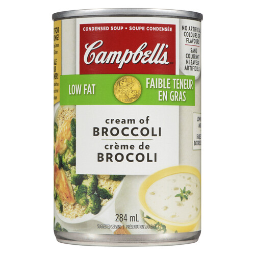 Campbell's Low Fat Condensed Soup Cream Of Broccoli 284 ml