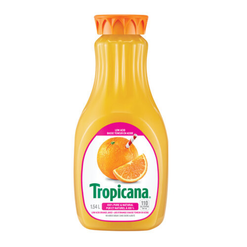 Tropicana Juice Low Acid Orange 1.54 L (bottle)