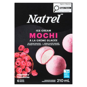 Natrel Mochi à la crème glacée framboise 210 ml