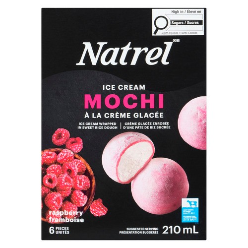 Natrel Ice Cream Mochi Raspberry 210 ml