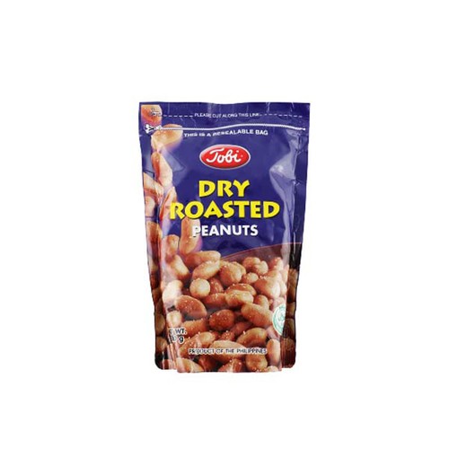 Tobi Dry Roasted Peanuts 120 g