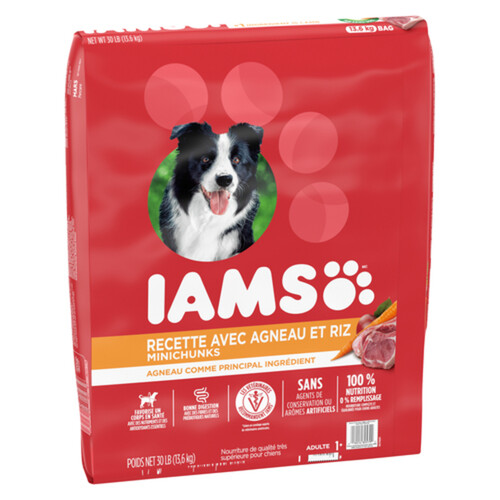 IAMS Dry Dog Food Lamb & Rice 13.61 kg