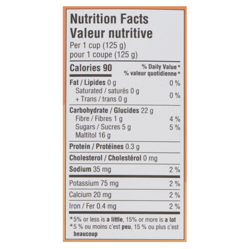 Del Monte Gel Cups Mandarins In Orange-Flavoured 4 x 125 g