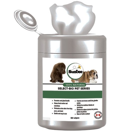 Select-Bio Pet Series Wipes Bits And Butt 90 EA