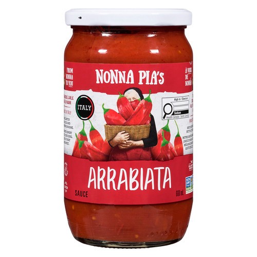Nonna Pia's Sauce Arrabiata 660 ml