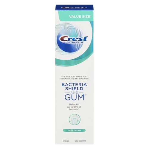 Crest Toothpaste Bacteria Shield & Gum 110 ml