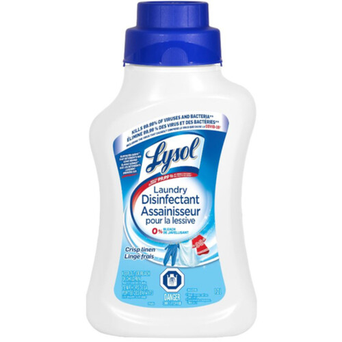 Lysol Laundry Disinfectant Crispy Linen 1.2 L