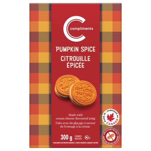 Compliments Cookies Pumpkin Spice 300 g