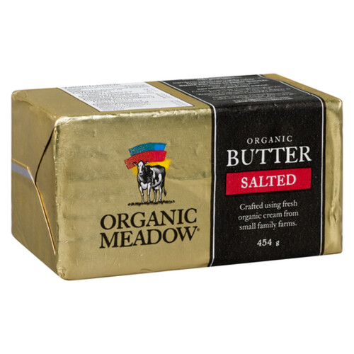 Organic Meadow Salted Butter 454 g