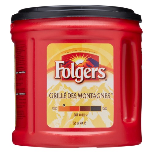 Folgers Ground Coffee Mountain Roast 975 g
