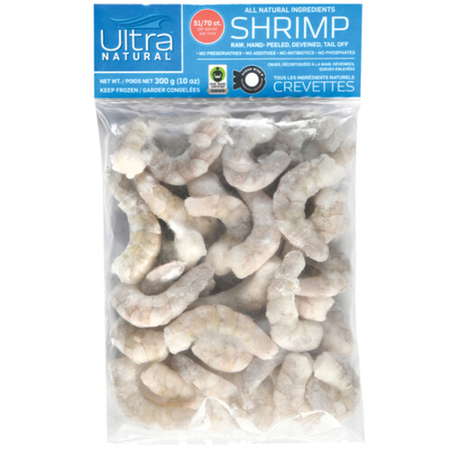 Ultra Natural Raw 51/70 Ct PDTL Shrimp 300 g