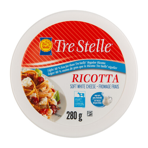 Tre Stelle Cheese Light Ricotta  280 g