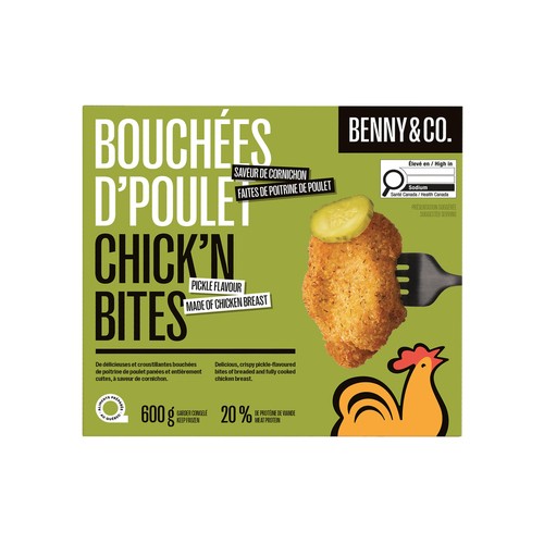 Benny&Co. Frozen Chicken Bites Pickle Flavor 600 g