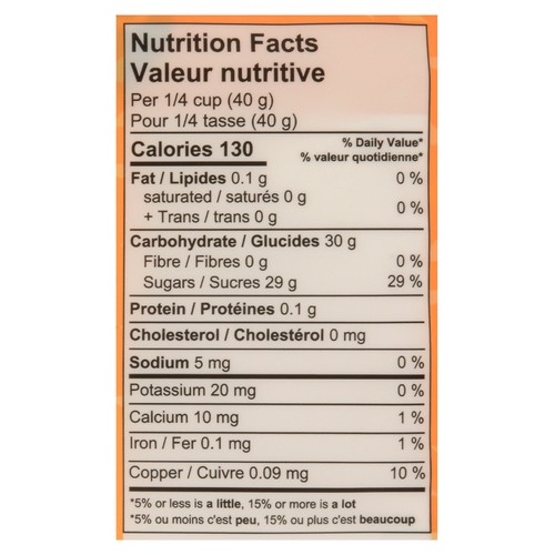 Elan Organic Crystallized Ginger Chunks 175 g