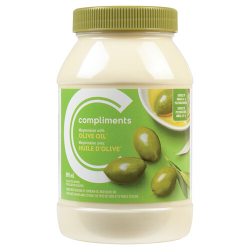 Compliments Mayonnaise With Olive Oil 890 ml