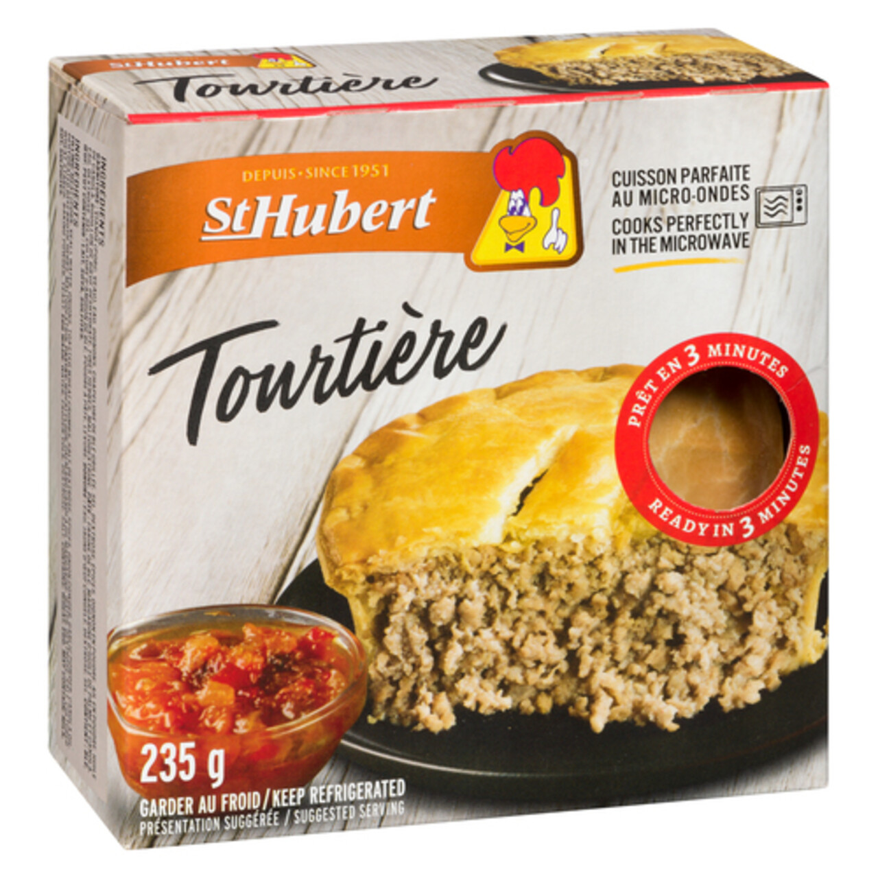 StHubert Tourtiere 235 g Voilà Online Groceries & Offers