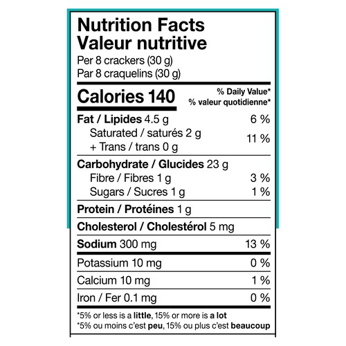Glutino Gluten-Free Crackers Original 125 g
