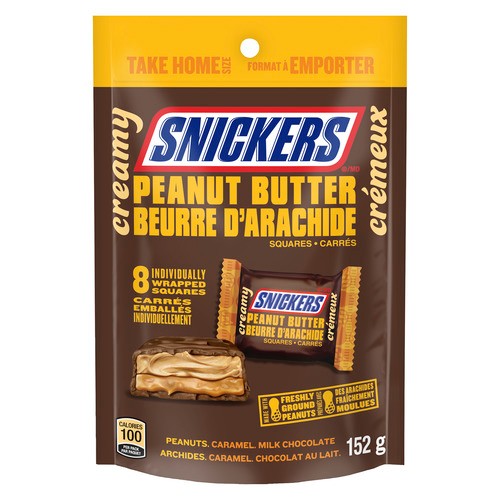 Snickers Milk Chocolate Creamy Peanut Butter 152 g