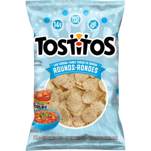 Tostitos Rounds Tortilla Chips Low Sodium 295 g