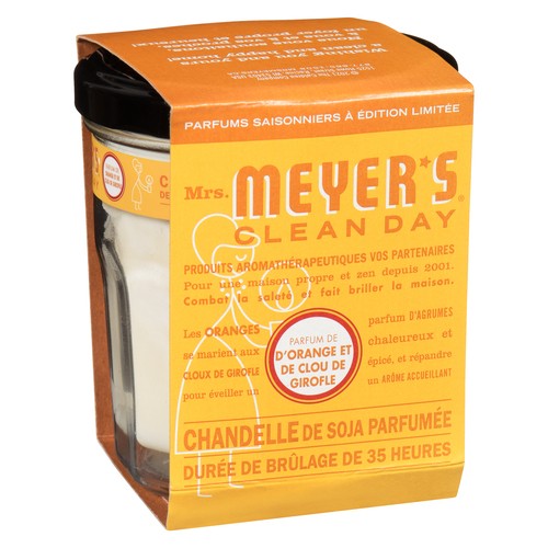Mrs. Meyer's Clean Day Soy Candle Orange Clove Large 200 g