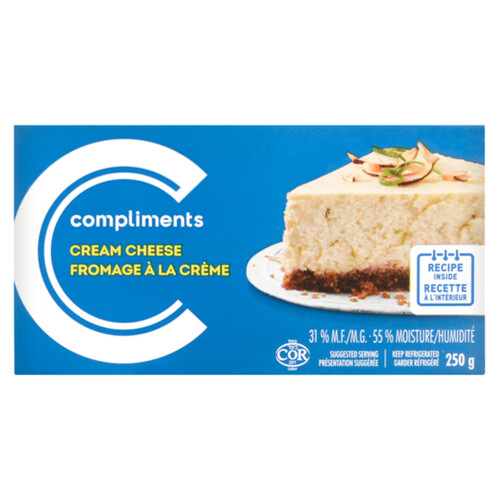 Compliments Cream Cheese Brick 250 g