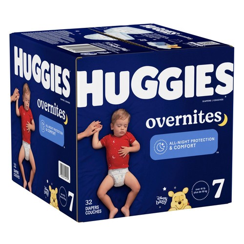 Huggies Overnites Diapers Size 7 32 Count