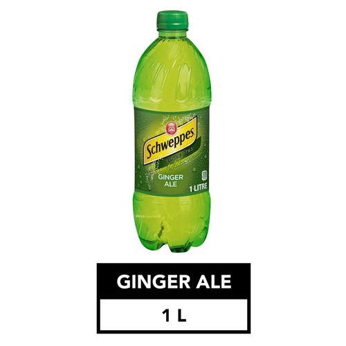 Schweppes  Diet Drink Ginger Ale1 L (bottle)
