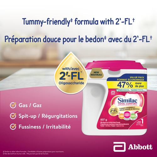 Similac Total Comfort Step 1 Infant Formula Powder 837 g