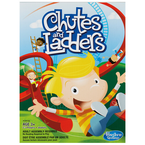 Hasbro Chutes & Ladders Kid's Classic Game 1 EA