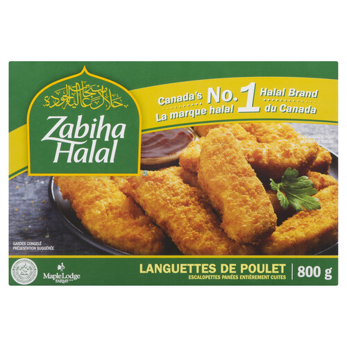 Voilà Online Grocery Delivery Zabiha Halal Chicken Breast Strips 800 g