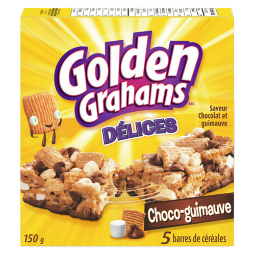 Golden Grahams Treats Cereal Bars Smores 150 g