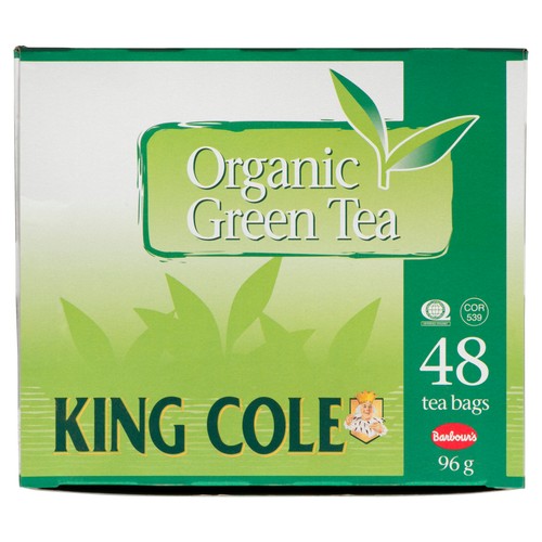 King Cole Organic Green Tea 48 EA