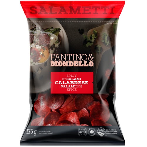Fantino & Mondello Deli Thin Sliced Dry Salami Calabrese Spicy 175 g