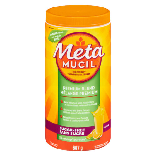 Metamucil Natural Supplement Mix Orange 667 g