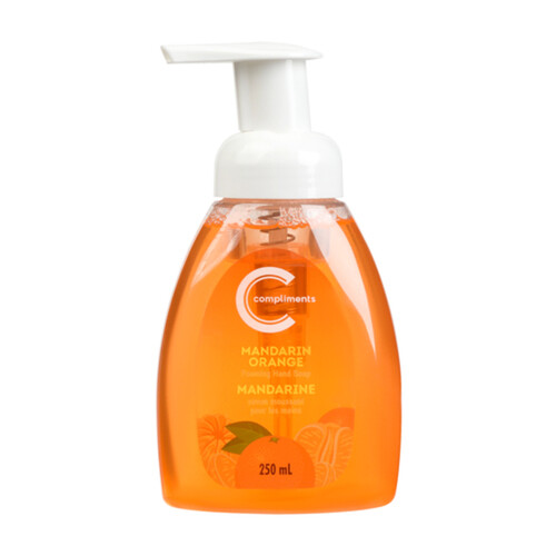 Compliments Foam Hand Soap Mandarin Orange 250 ml