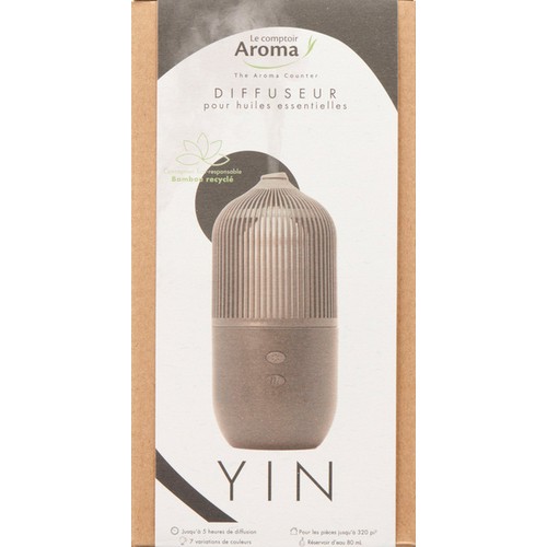 The Aroma Counter Yin Diffuser For Essential Oils 1 EA