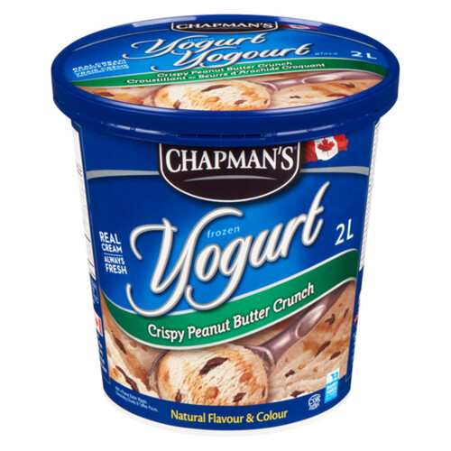 Chapman's Frozen Yogurt Crispy Peanut Butter Crunch 2 L