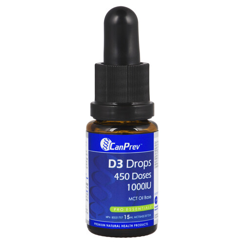 Can Prev Pro Essentials D3 Drops 450 Doses 15 ml