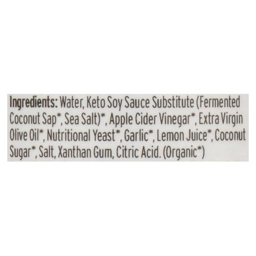 Naked & Saucy Organic Nutritional Yeast Dressing Nooch Original 250 ml