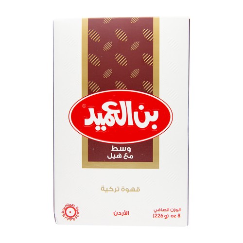 Alameed Medium Coffee With Cardamom 226 g